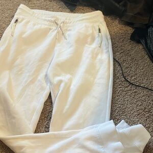 Girls Old Navy Joggers Cream